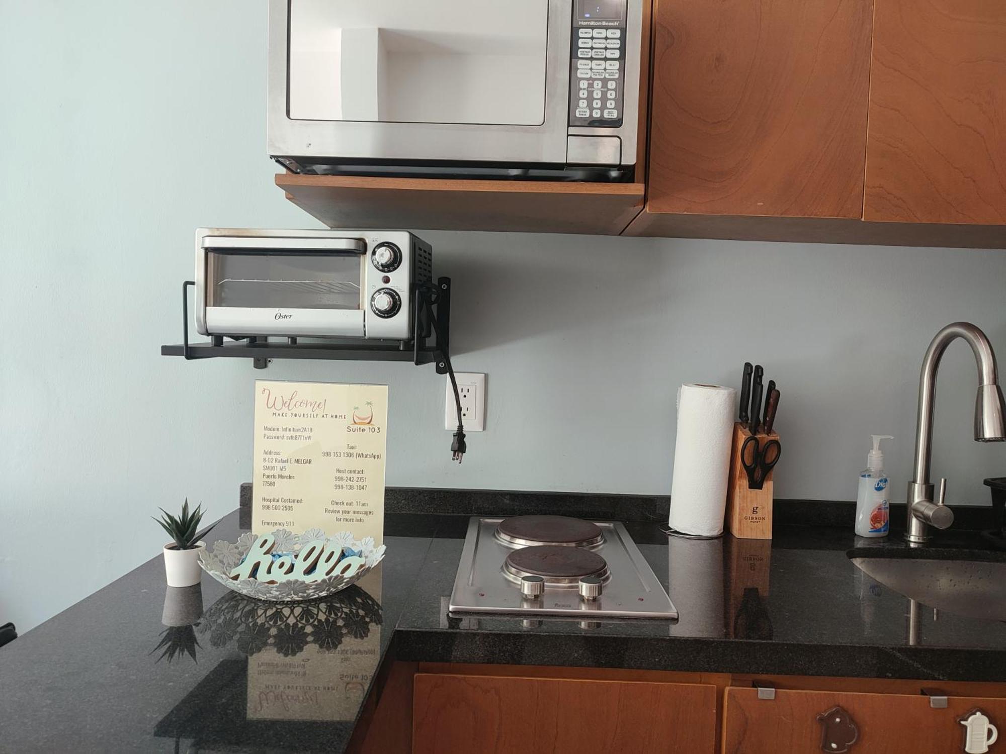Modern 1 Bedroom Suite By Beach Great Location! Puerto Morelos Extérieur photo